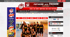 Desktop Screenshot of cholet-basket.com